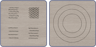 Structure de roue traditionnelle en POM