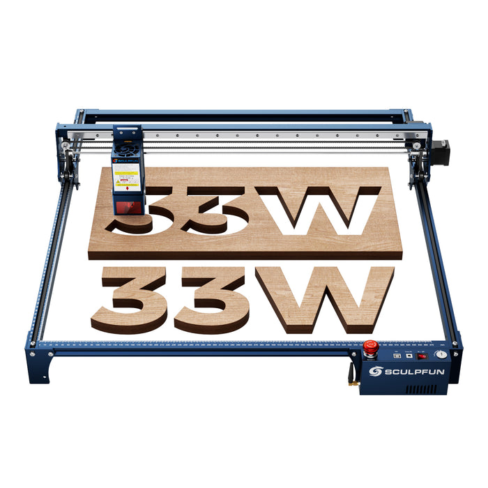 SCULPFUN S30 Ultra 33W – Machine de gravure et de découpe laser à diode