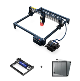 SCULPFUN S30 Graveur laser 5W + Rouleau rotatif + Panneau en nid d'abeille 40×40cm